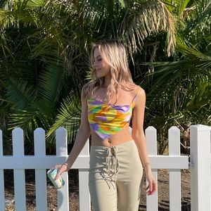 Weworewhat scarf top